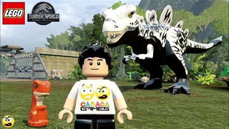 LEGO Jurassic World DINOSSAURO DO CARACA GAMES Especial De