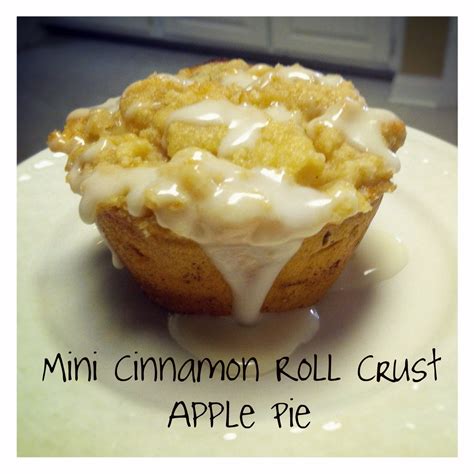 So, i just used the store bought pillsbury pie crust and it was still great. For the Love of Cookies: Mini Cinnamon Roll Crust Apple Pies
