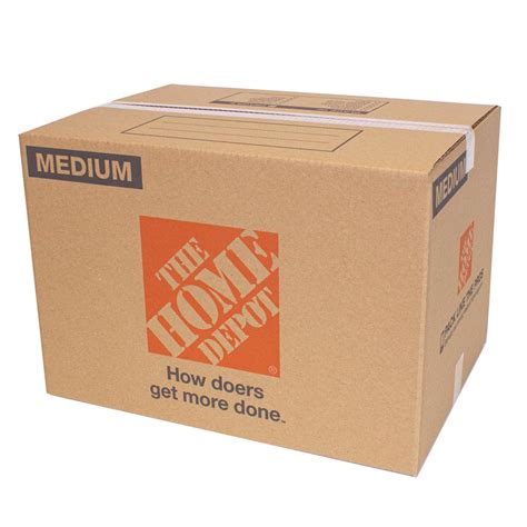 The Home Depot Medium Moving Box 22 In L X 16 In W X 15 In D