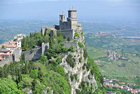 Cesta Tower Great View City Of San Marino Tower City San