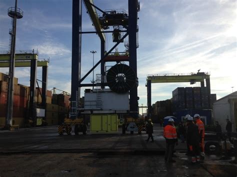 Konecranes Cjsc Unloads Two Rtg Cranes To Container Terminal Saint