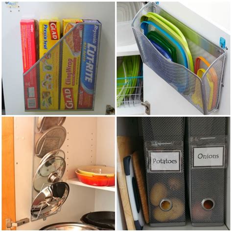 13 genius kitchen cabinet organization ideas. 13 Brilliant Kitchen Cabinet Organization Ideas - Glue ...