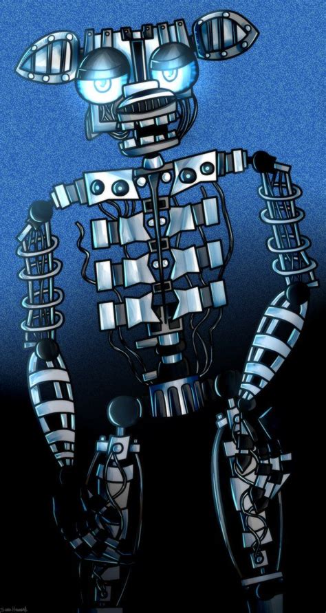The Bare Endoskeleton By Kingoflizards On Deviantart Fnaf Dibujos