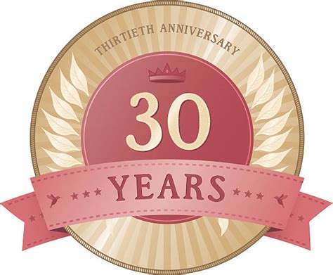 Royalty Free 30th Anniversary Clip Art Vector Images And Illustrations