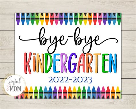 Hello Kindergarten First Day Of School Sign Hello Etsy