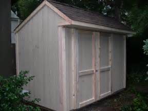 7×7 garden shed plans & blueprints for making a wooden shed in your backyard. Backyard Shed Plans - Saltbox Roof Style Shed | Shed ...
