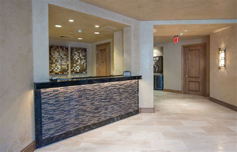 The Lobby Hallway Of This High End Condominium Residence In Scottsdale