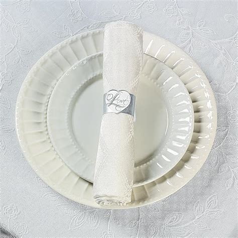Love Wedding Paper Napkin Rings 4 Dozen Bulk Toy