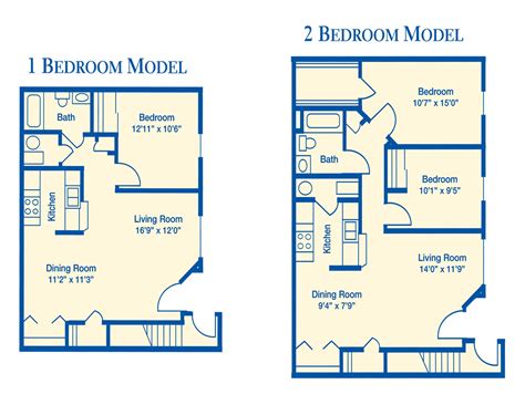 Floor Plans Summerview Apartments