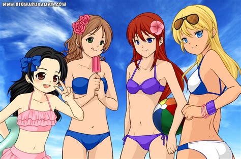 Anime Summer Girls Dress Up Game Bikini Girls By Dinalfos5 On Deviantart