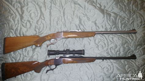 Ruger No 1 In 375 Handh Rifle And Ruger No 1 In 458 Lott