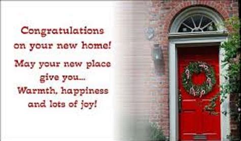 Congratulations Messages For New House Quotes And Messages