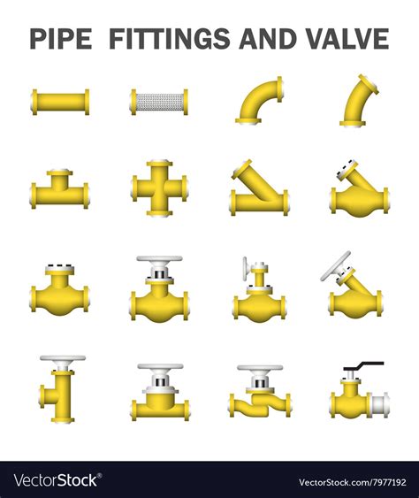 Pipe Valve Icon Royalty Free Vector Image Vectorstock