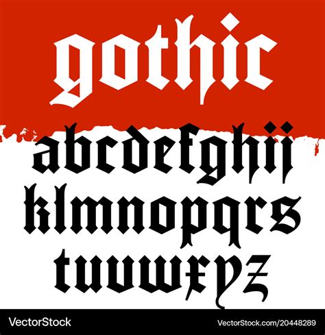 Standard Gothic Font