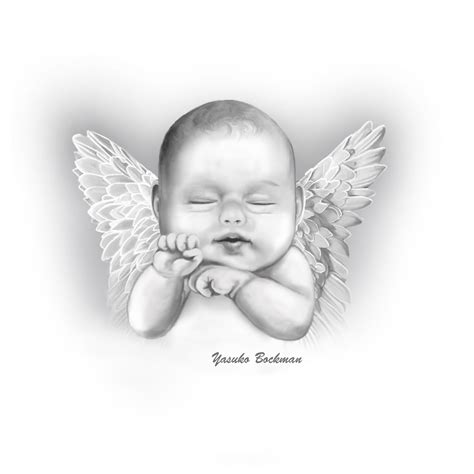 Angel Wings Vector Art Angel Baby Drawing Baby Angel Wings Baby Tattoos