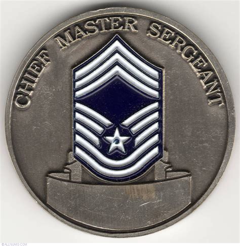 Medal Of Us Department Of The Air Force Chief Master Sergeant From