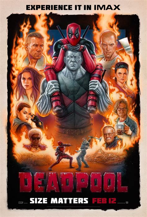 Return To The Main Poster Page For Deadpool Deadpool Movie Poster