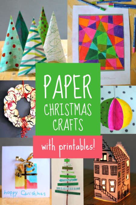 Easy Paper Christmas Crafts Printables For Children Laptrinhx News