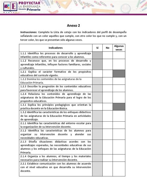 Anexo 2 Pdf Maestros Educación Primaria