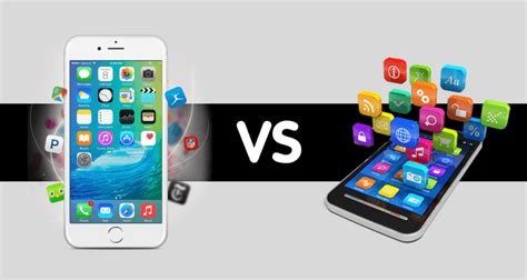 Ios Applications Vs Android Appl Devices What Mobile