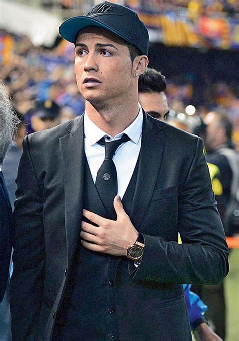 Cr7 Style Suit And Cap