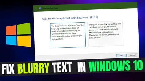 How To Fix Blurry Text In Windows 10 Windows 10 Blurry Display 2020