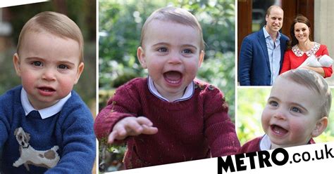 Prince Louis Is Officially The Cutest Royal In New First Birthday Snaps