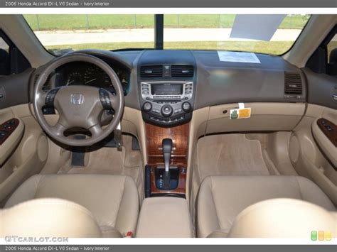 Ivory Interior Photo For The 2006 Honda Accord Ex L V6 Sedan 93153292