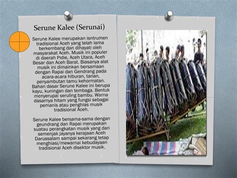 Serune kalee merupakan salah satu alat musik tiup tradisional aceh. PPT - Musik Nusantara Daerah Nanggroe Aceh Darussalam PowerPoint Presentation - ID:2723809