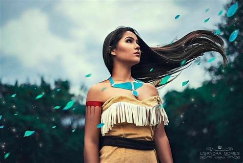 Cosplay Pocahontas Disney Art