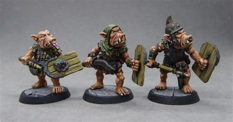 Pig Orc Pack Df06 Melee Weapons C Dragon Bait Miniatures