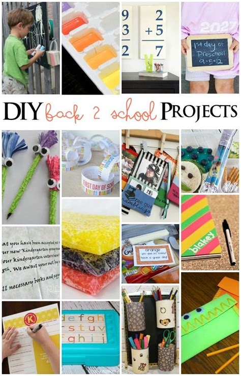 Diy Back To School Projects Mmm 238 Block Party • Keeping It Simple