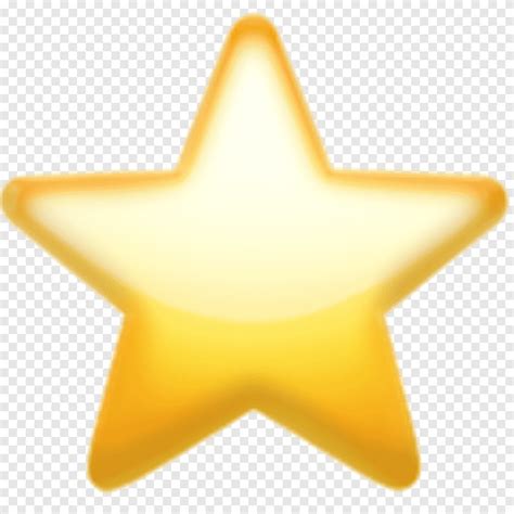 Emoji Dominio Estrella Amarilla Emojipedia Emoji Azul Naranja Png