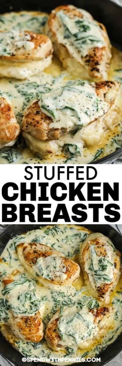 stuffed chicken breasts spend with pennies