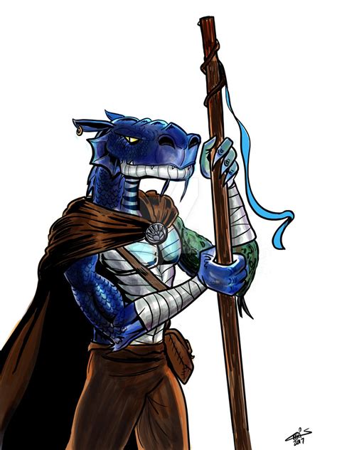 Dragonborn Monk Dungeons And Dragons By Scribblemonkey37 On Deviantart