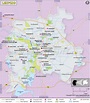 Leipzig City Map, Germany | Germany map, City maps, Germany