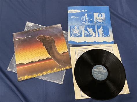 Camel Vinyl Lps Including Moonmadness Mirage Rain Dances I