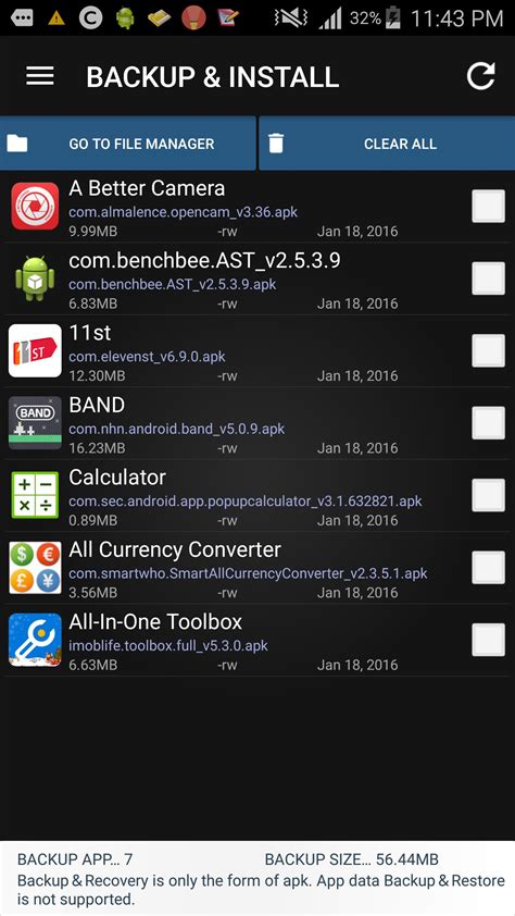 The app also offers the messenger app. Smart App Manager for Android - APK Download