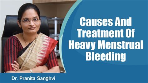 Causes And Treatment Of Heavy Menstrual Bleeding Medicover Hospitals