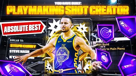 MUST WATCH BEST PLAYMAKING SHOT CREATOR BUILD IN NBA 2K21 GAME