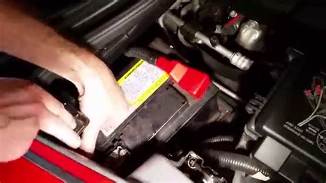 How To Replace A Battery On A C6 Corvette 2005 2013 Youtube