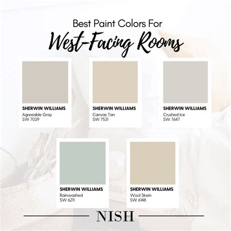 What Are The Best Paint Colors For West Facing Rooms Nish