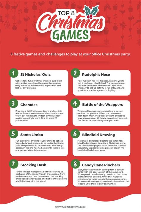 fun and festive christmas party games for your office celebration