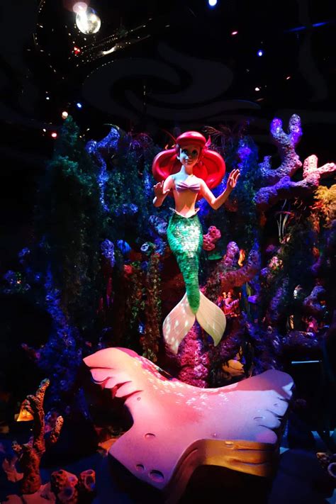 Ariel In The Little Mermaid Ride At Magic Kingdom