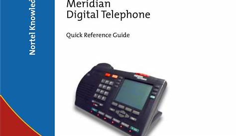 Download free pdf for Nortel Meridian M3905 Telephone manual