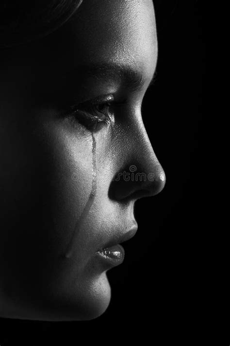 Sad Crying Girl Stock Image Image Of Caucasian Face 178827219