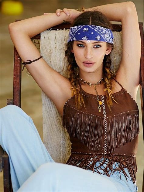 Bohemian Boho Style Hippy Hippie Chic Bohème Vibe Gypsy Fashion Indie Folk Look Outfit Bohemian