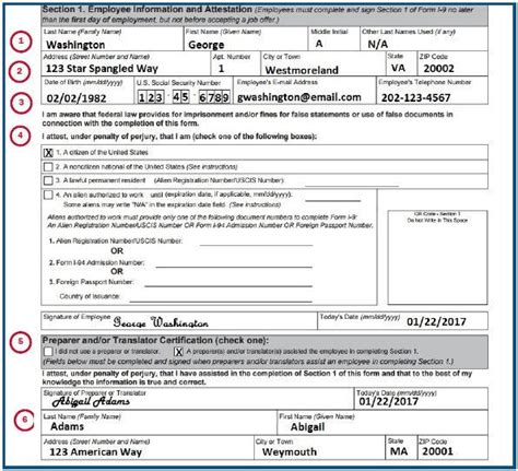 Uscis Form I 9 Fillable Printable Forms Free Online