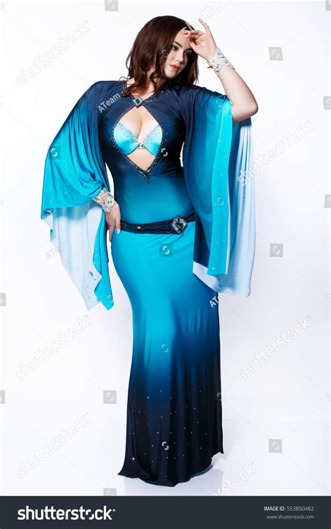 Beautiful Arabic Belly Dancer Harem Woman Stock Photo Edit Now 553850482