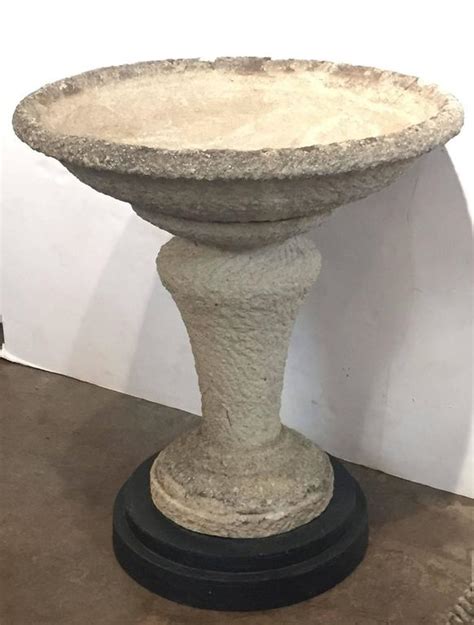 It is a personal preference, each product has different color varieties. Large English Decorative Garden Stone Stand For Sale at ...